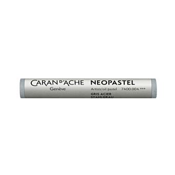 Pastel olejna Neopastel - Caran d'Ache - 004, Steel Grey