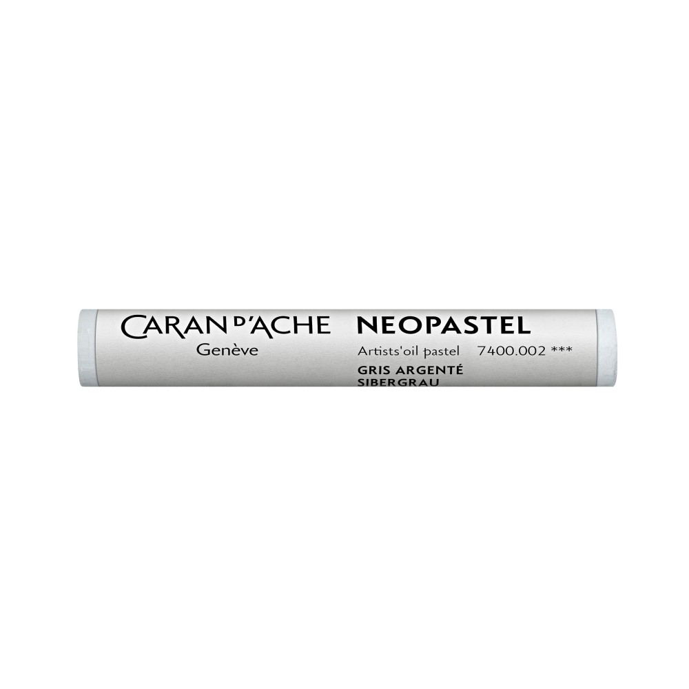 Pastel olejna Neopastel - Caran d'Ache - 002, Silver Grey