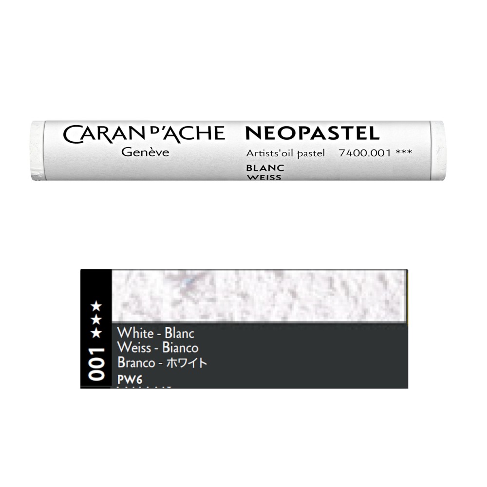 Pastel olejna Neopastel - Caran d'Ache - 001, White
