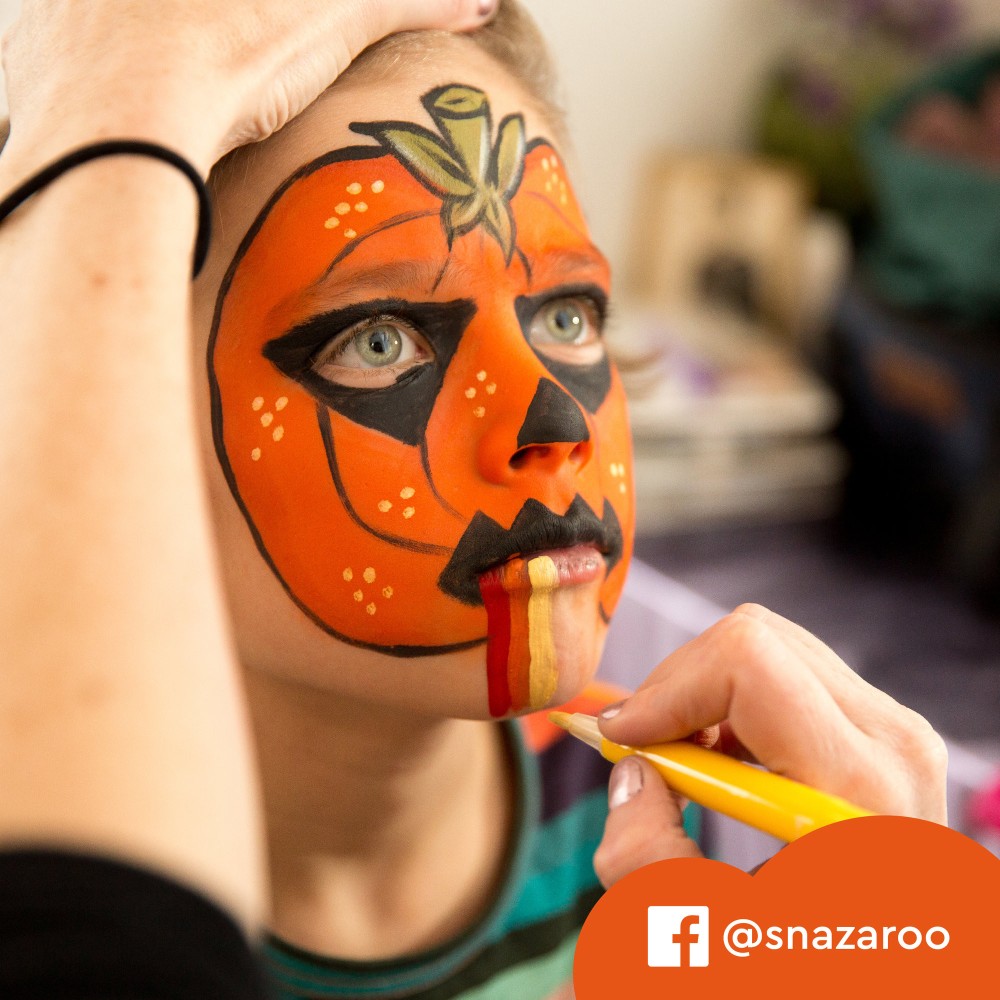 Face and body make-up brush paint, Fantasy - Snazaroo - 3 pcs.