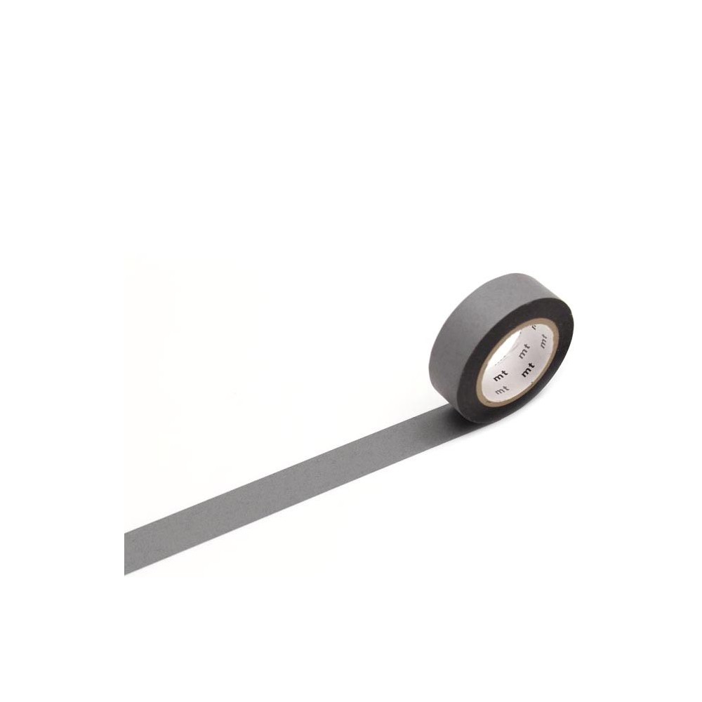 Washi paper tape - MT Masking Tape - Matte Gray, 7 m