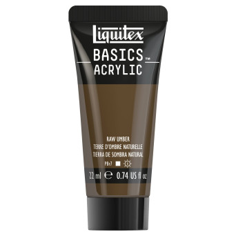 Basics Acrylic paint - Liquitex - 331, Raw Umber, 22 ml