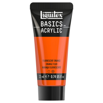 Farba akrylowa Basics Acrylic - Liquitex - 982, Fluorescent Orange, 22 ml