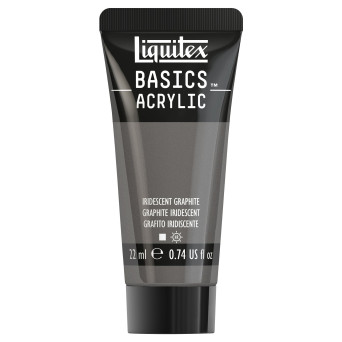 Basics Acrylic paint - Liquitex - 049, Iridescent Graphite, 22 ml