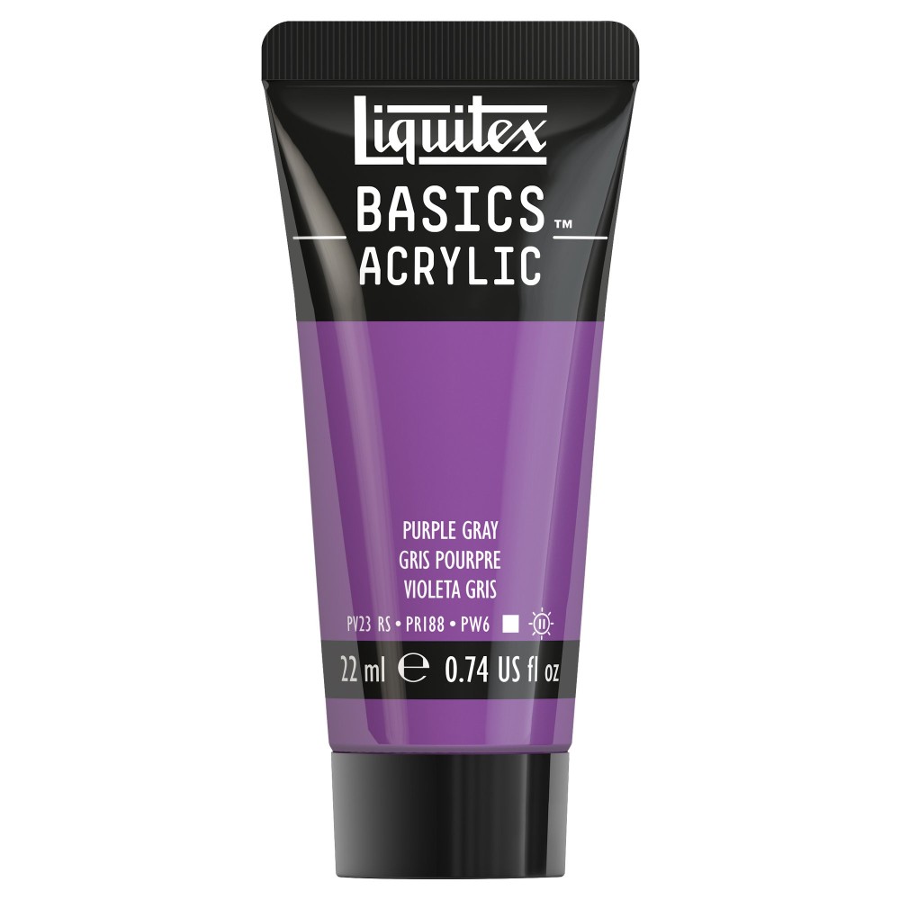 Farba akrylowa Basics Acrylic - Liquitex - 263, Purple Gray, 22 ml