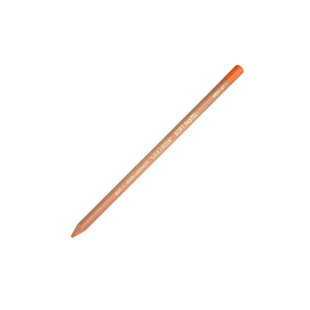 Pastel sucha Gioconda w drewnie - Koh-I-Noor - 40, Cadmium Orange