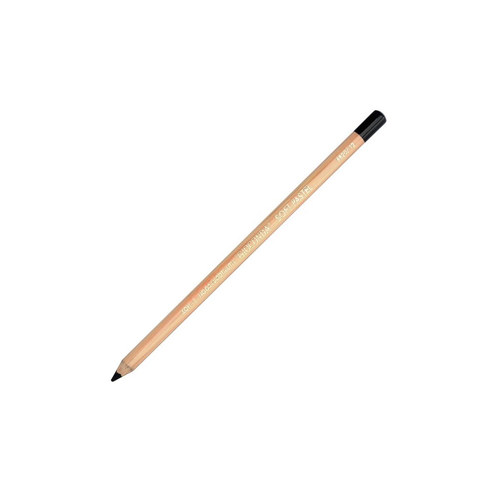 Pastel sucha Gioconda w drewnie - Koh-I-Noor - 12, Ivory Black