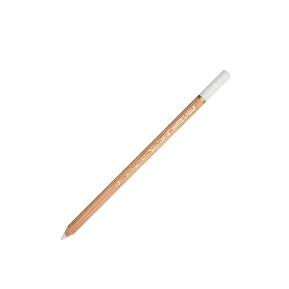 Pastele suche Gioconda w drewnie - Koh-I-Noor - White Chalk
