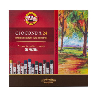 Set of Gioconda Oil Pastels - Koh-I-Noor - 24 pcs.