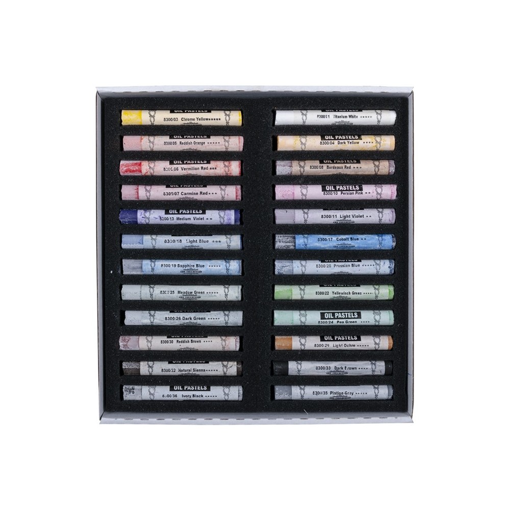 Zestaw pasteli olejnych Gioconda Oil Pastels - Koh-I-Noor - 24 kolory
