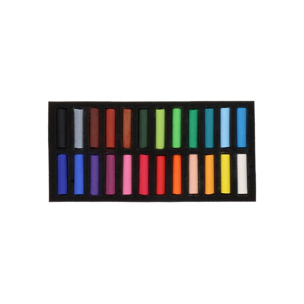 Set of Toison D'or Half Soft Pastels - Koh-I-Noor - 24 colors