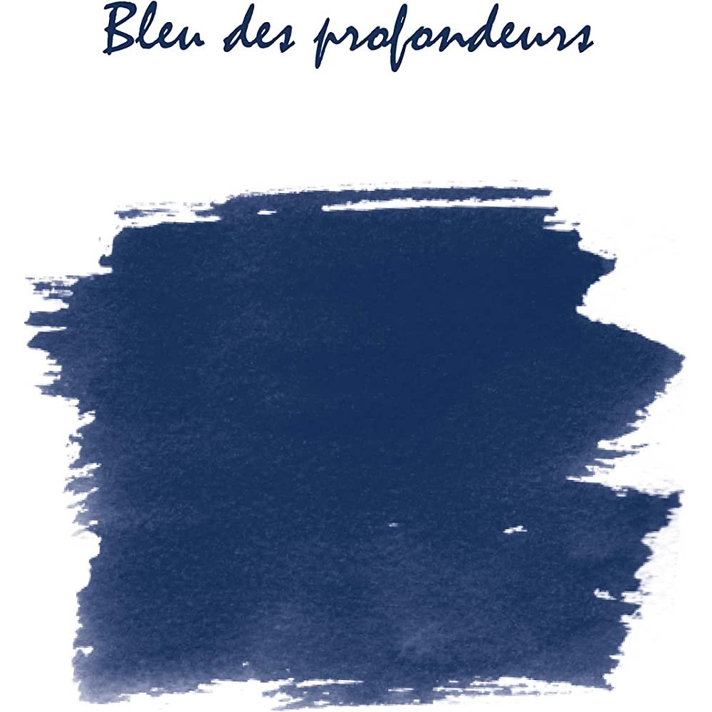 Ink bottle - J.Herbin - Bleu Des Profondeurs, 10 ml