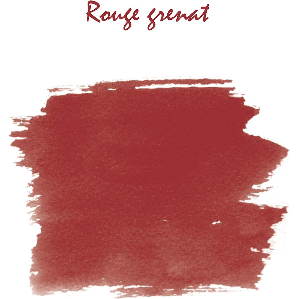 Ink bottle - J.Herbin - Rouge Grenat, 10 ml