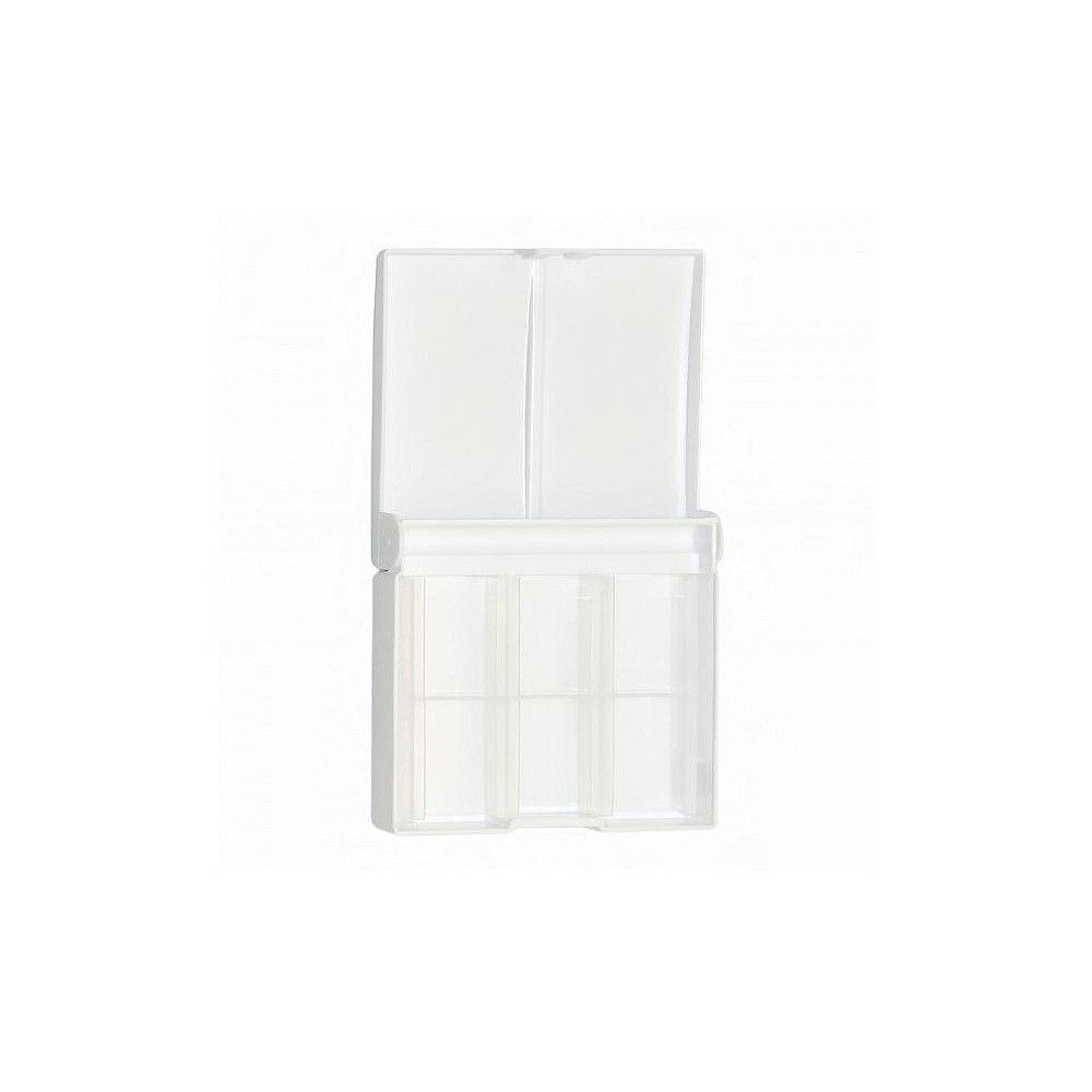 Plastic case, pocket box for watercolor pans - St. Petersburg - 12 pcs.