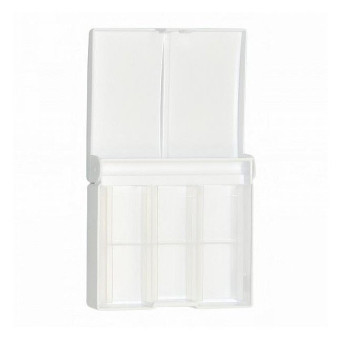 Plastic case, pocket box for watercolor pans - St. Petersburg - 12 pcs.