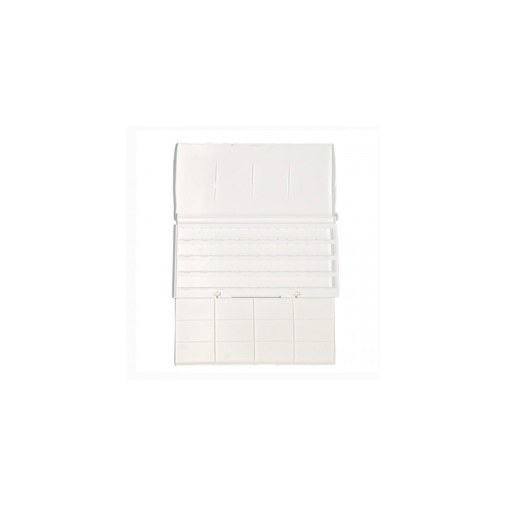 Plastic case, pocket box for watercolor pans - St. Petersburg - 36 pcs.