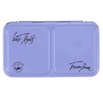 Metal case, pocket box for watercolor pans - St. Petersburg - 12 pcs.