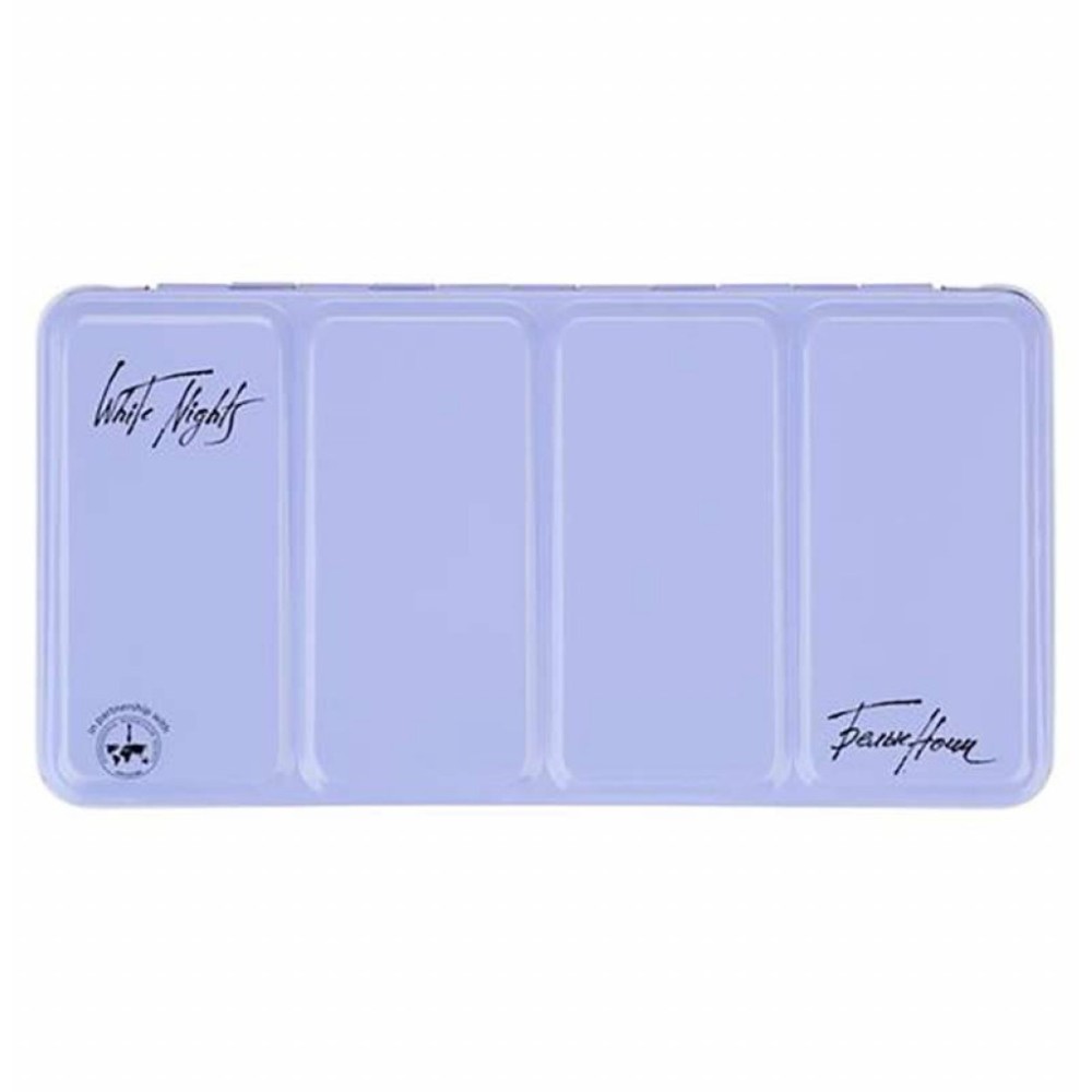 Metal case, pocket box for watercolor pans - St. Petersburg - 35 pcs.