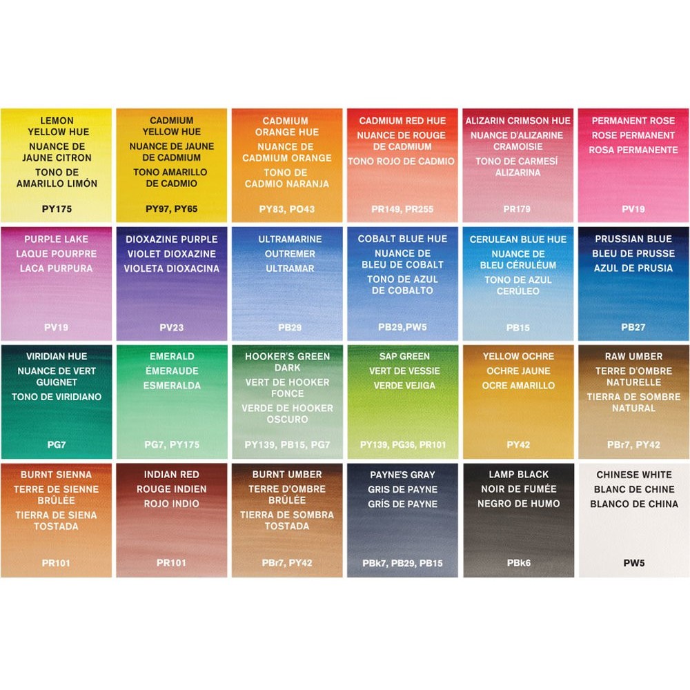 Zestaw farb akwarelowych Cotman Complete Travel - Winsor & Newton - 24 kolory