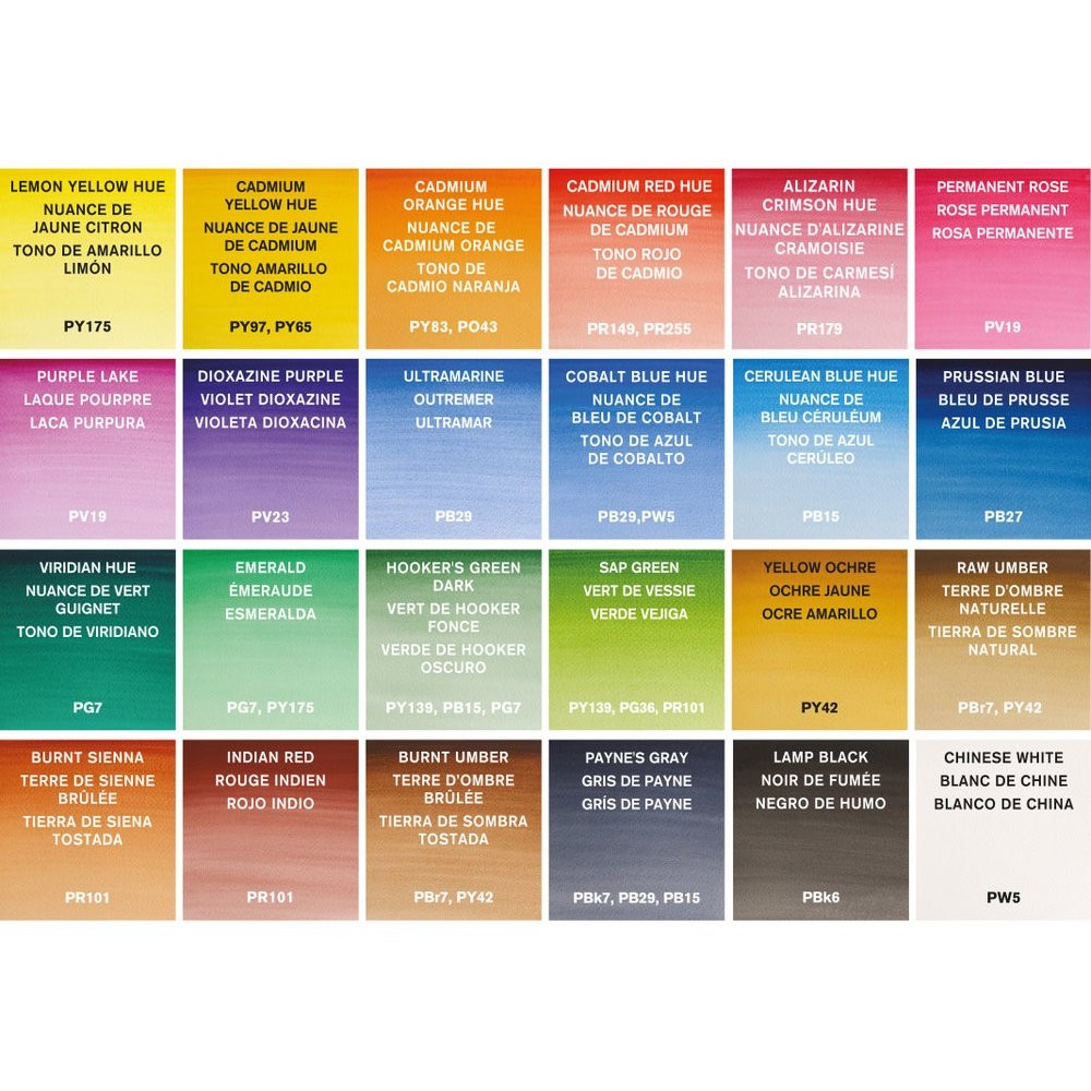 Zestaw farb akwarelowych Cotman Travel - Winsor & Newton - 25 szt.