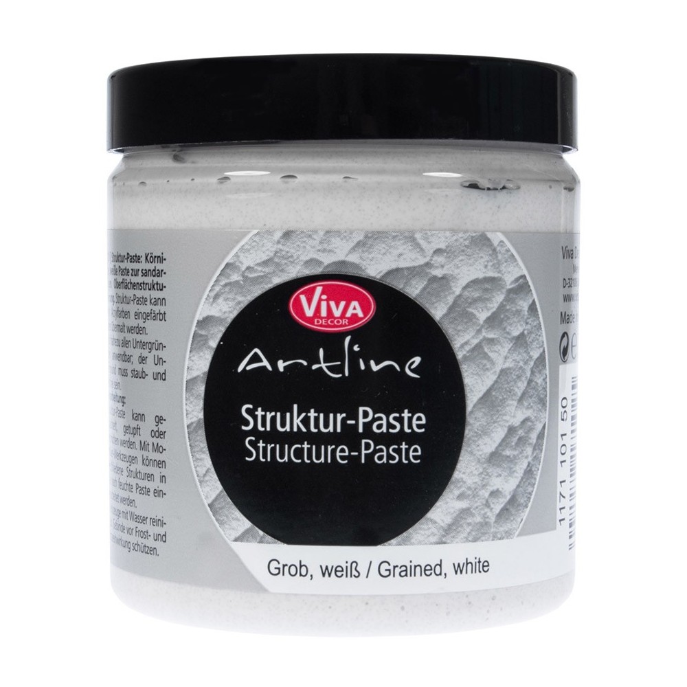 Pasta strukturalna, ziarnista - Viva Decor - biała, 250 ml