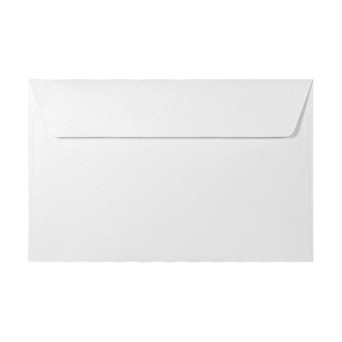 Koperta perłowa Majestic 120g - PA2, Marble White, biała
