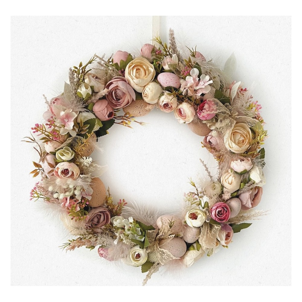Camellias bouquet - DpCraft - lilac, 29 cm