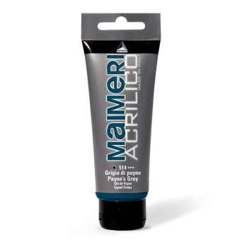 Acrylic paint Acrilico - Maimeri - 514, Payne's Grey, 200 ml