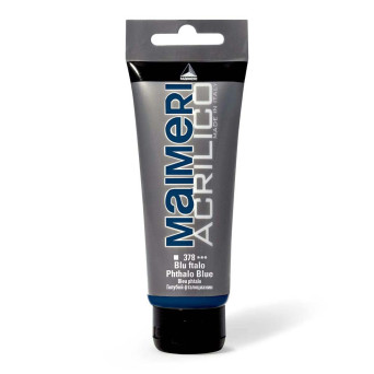 Acrylic paint Acrilico - Maimeri - 378, Phthalo Blue, 200 ml