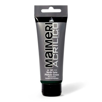 Farba akrylowa Acrilico - Maimeri - 321, Phthalo Green, 200 ml