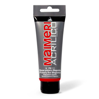 Farba akrylowa Acrilico - Maimeri - 256, Primary Red Magenta, 200 ml