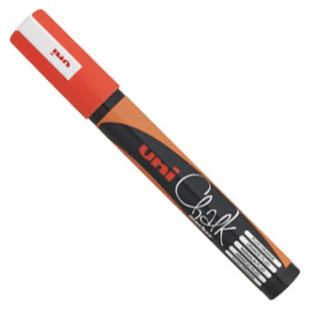 Chalk Marker UNI PWE-5M orange