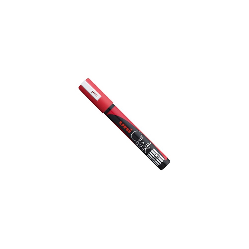 Marker kredowy do tablic PWE-5M - Uni - czerwony