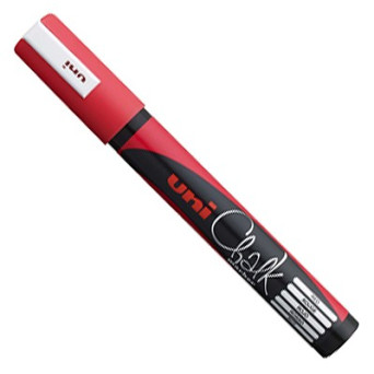 Chalk Marker UNI PWE-5M red