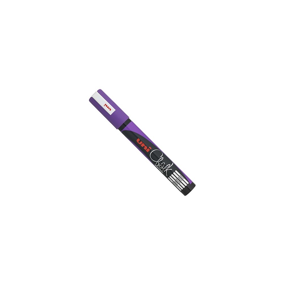 Marker kredowy do tablic PWE-5M - Uni - fioletowy