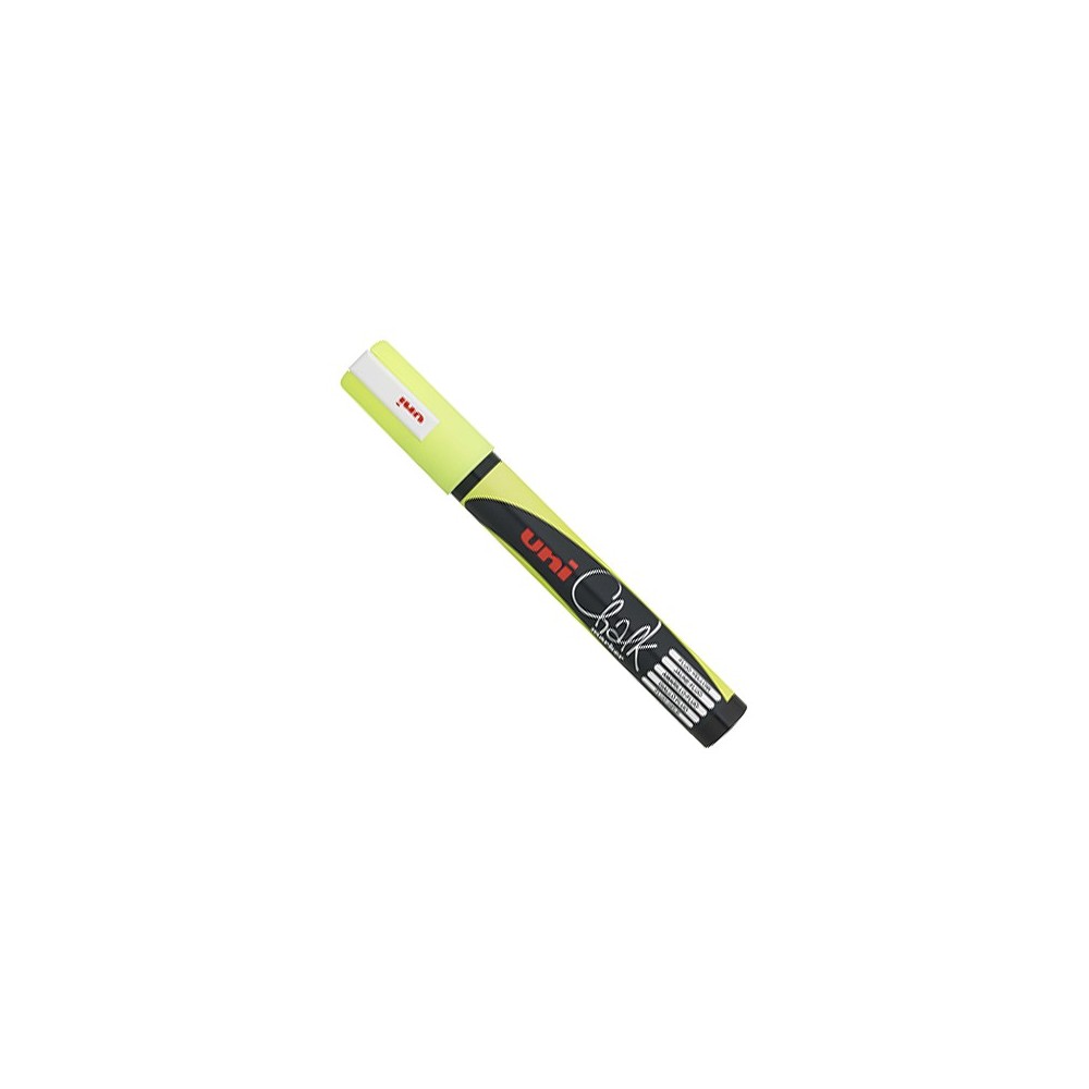 Marker kredowy do tablic PWE-5M - Uni - żółty