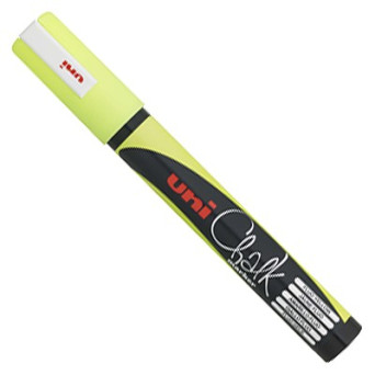 Chalk Marker UNI PWE-5M yellow