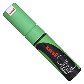Marker kredowy do tablic PWE-8K - Uni - zielony