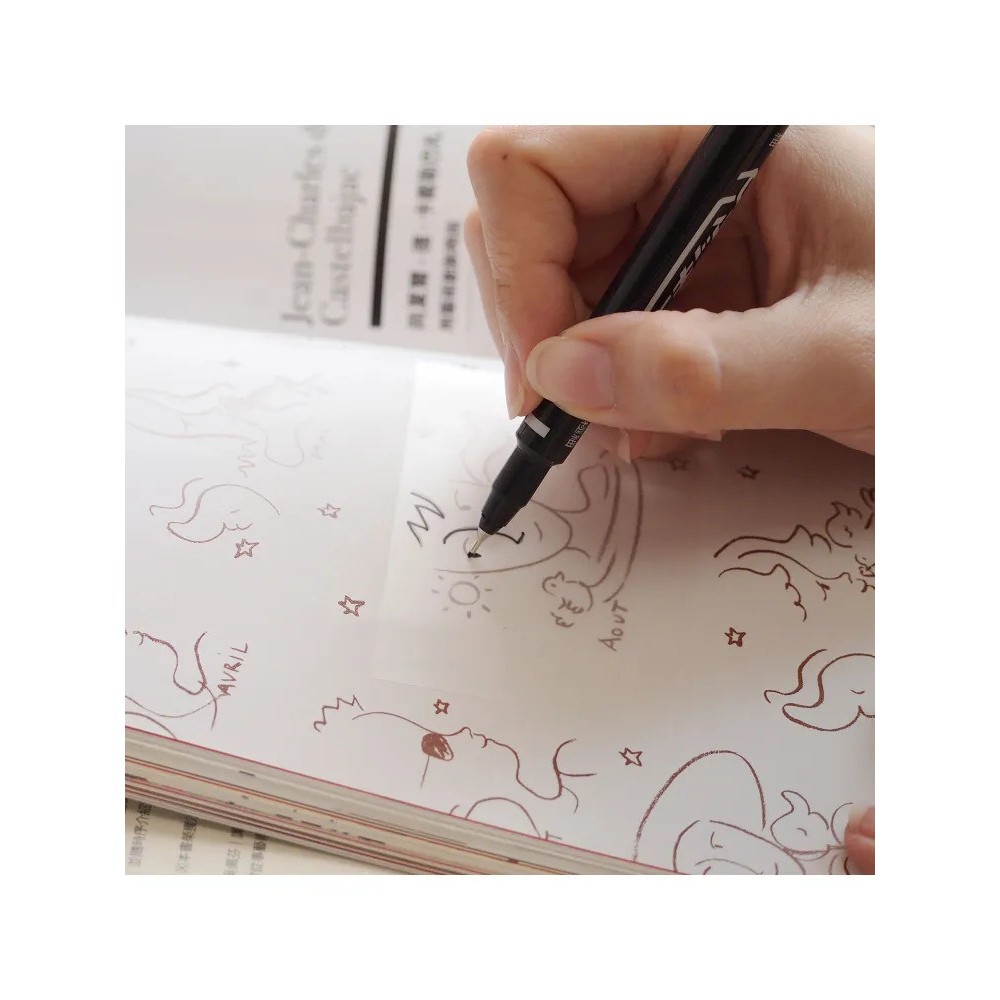 Transparent sticky notes Stick'N - 51 x 76 mm, 50 pcs.