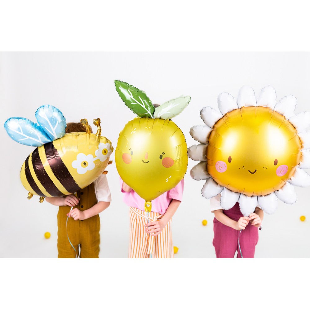Foil balloon, Bumblebee - 63,5 x 72 cm
