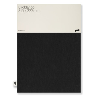Sketchbook Oroblanco - pith - Black, 31 x 22,2 cm