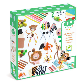 Creative set for children Jungle - Djeco