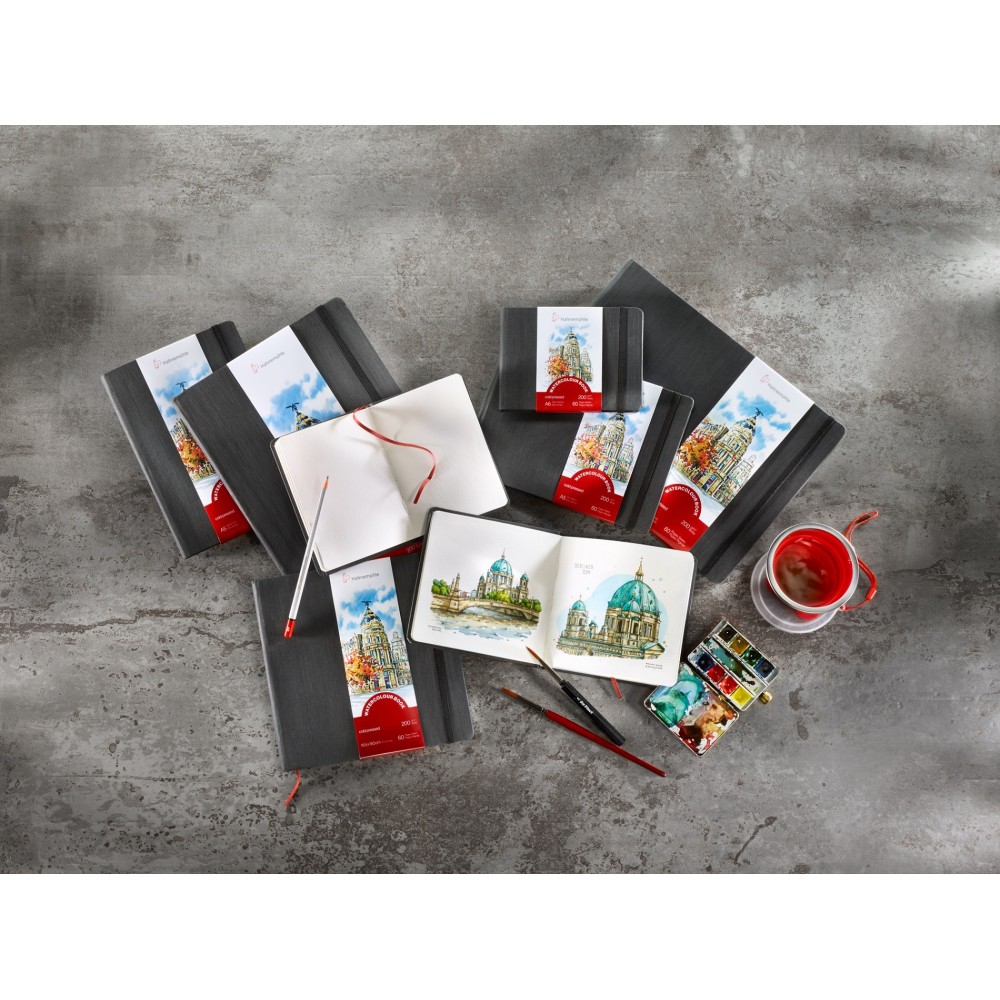Szkicownik do akwareli Watercolour Book - Hahnemühle - A4, 200 g, 30 ark.