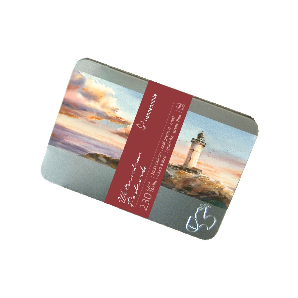 Watercolour Postcards - Hahnemühle - cold pressed, 10,5 x 14,8 cm, 230 g, 30 pcs.