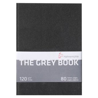 Szkicownik The Grey Book - Hahnemühle - A5, 120 g, 80 ark.
