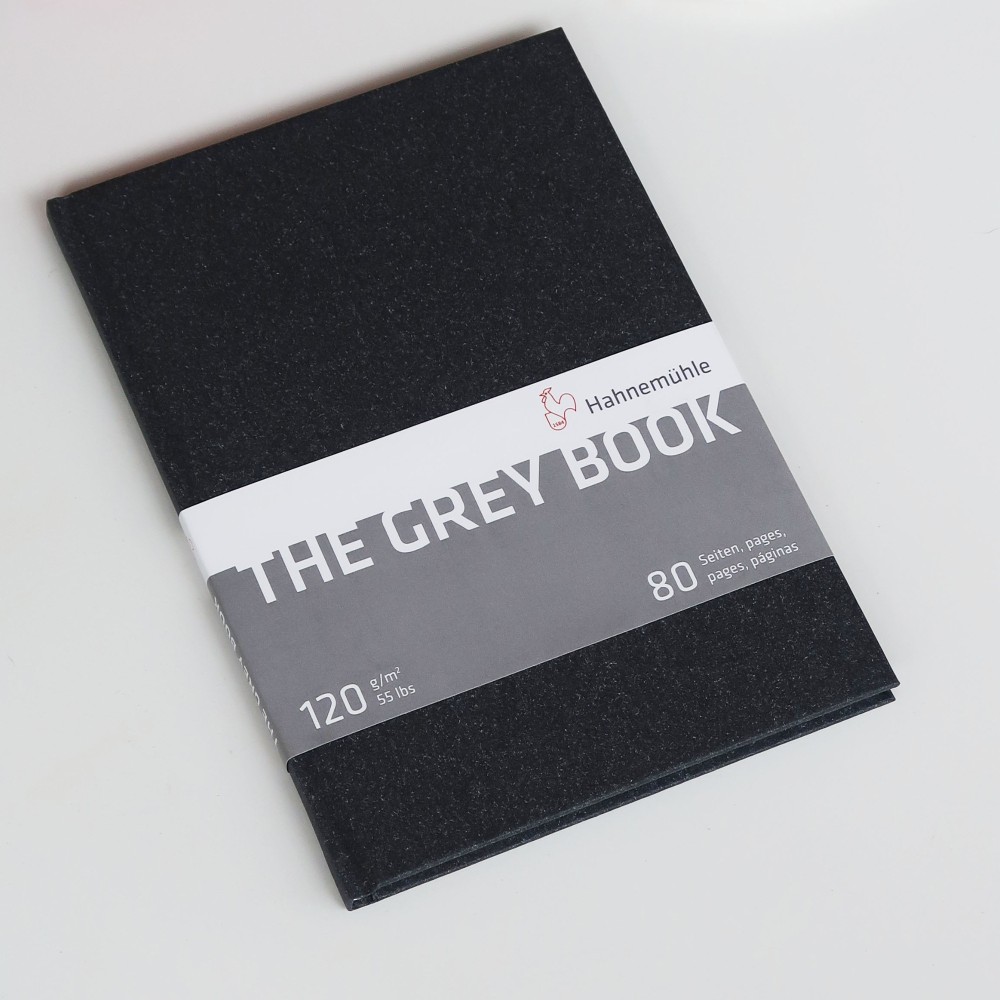 The Grey Book Sketchbook - Hahnemühle - A5, 120 g, 80 pages