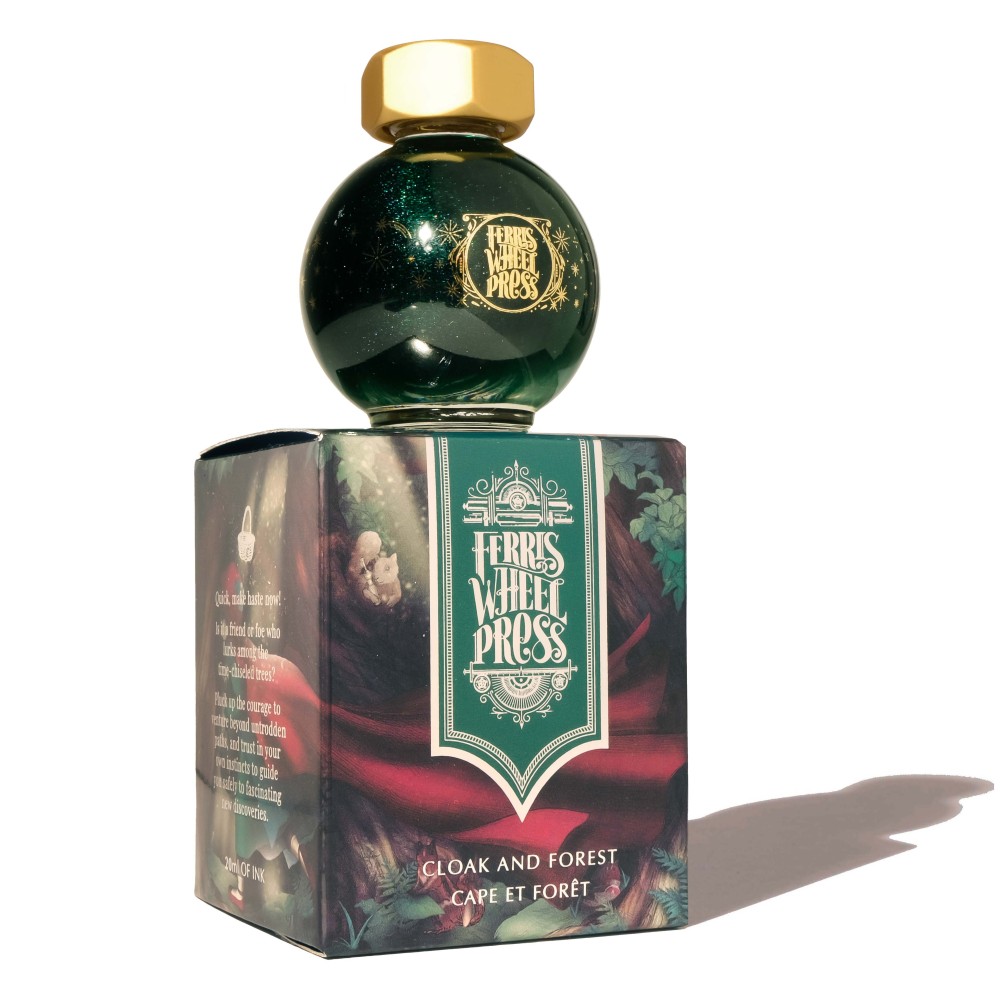 Calligraphy ink FerriTales - Ferris Wheel Press - Cloak and Forest, 20 ml
