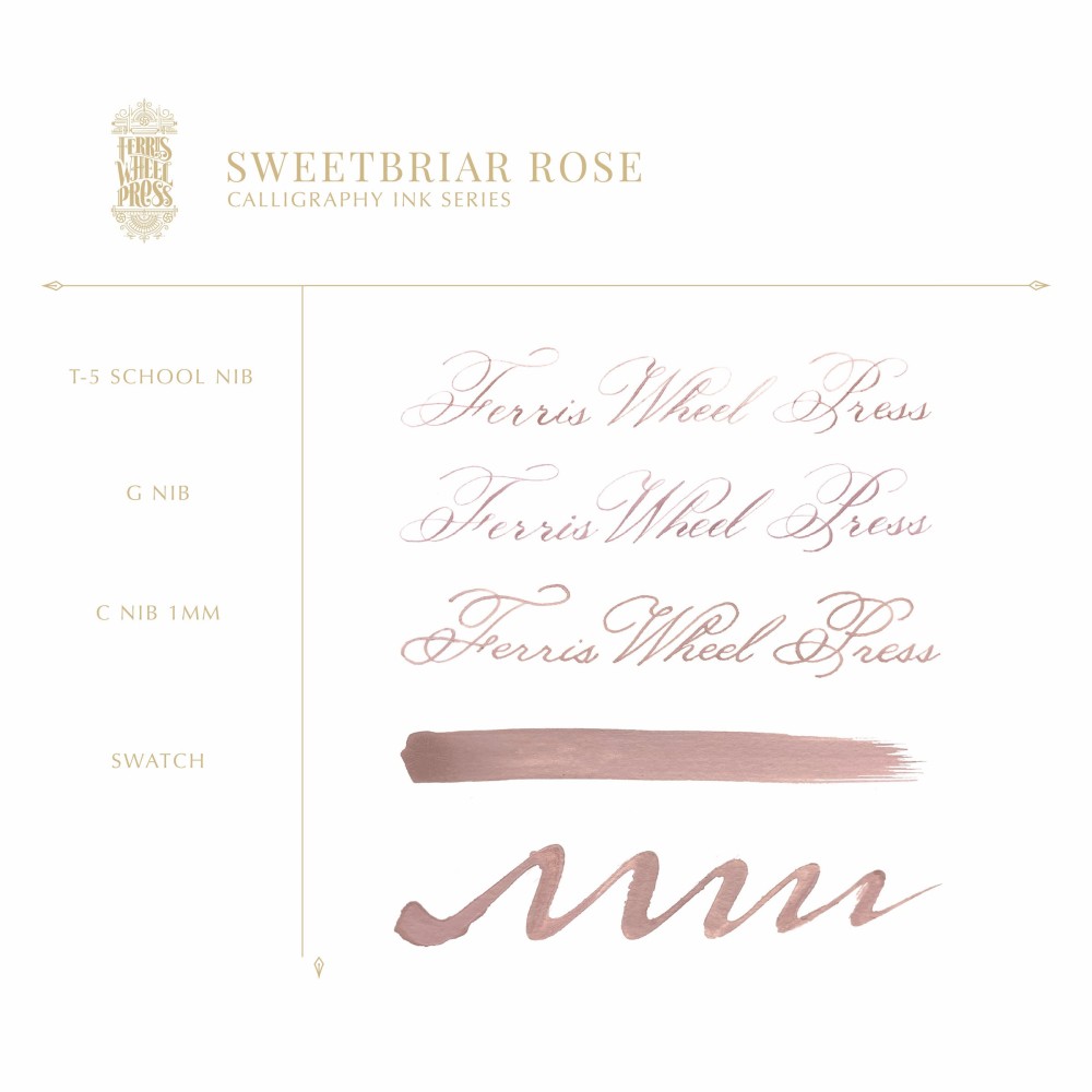 Tusz wodoodporny - Ferris Wheel Press - Sweetbriar Rose, 28 ml