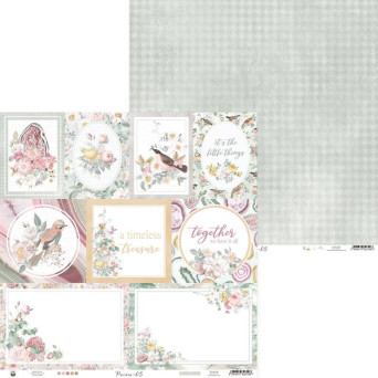 Papier do scrapbookingu 30,5 x 30,5 cm - Piątek Trzynastego - Precious 05