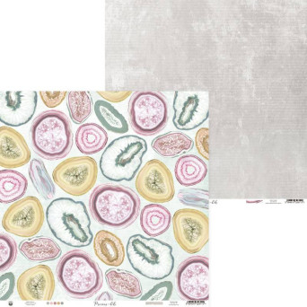 Scrapbooking paper 30,5 x 30,5 cm - Piątek Trzynastego - Precious 06
